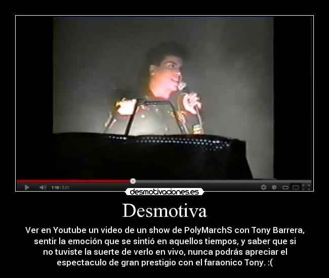 carteles tony barrera polymarchs desmotivaciones