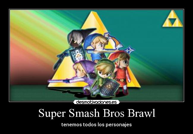 Super Smash Bros Brawl - tenemos todos los personajes
