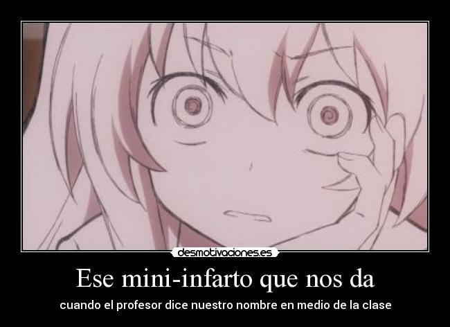 Ese mini-infarto que nos da -