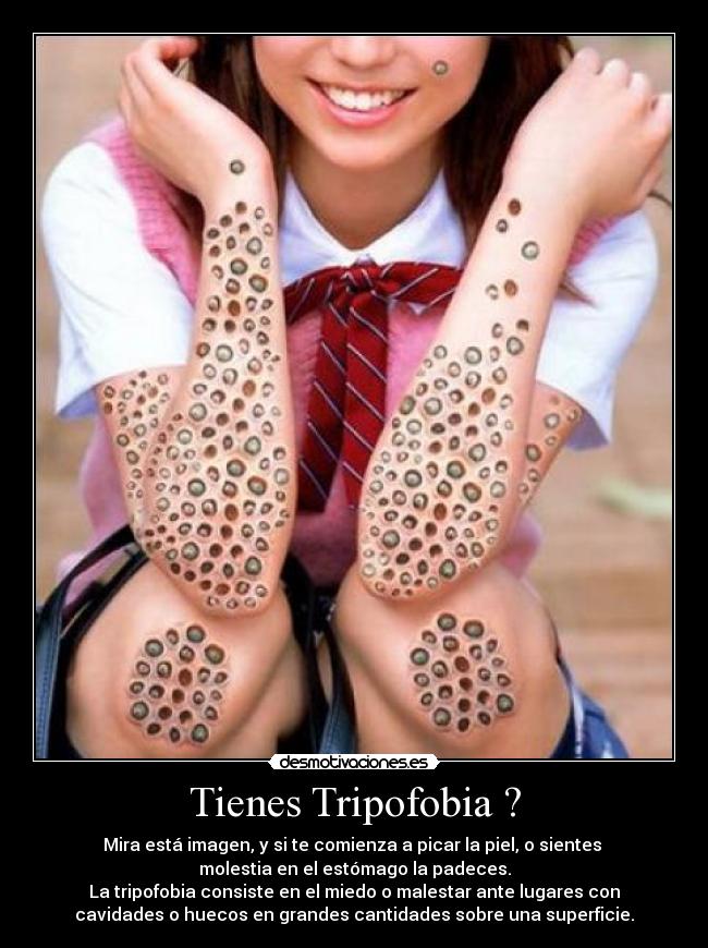 Tienes Tripofobia ? -