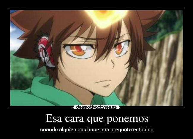 Esa cara que ponemos -