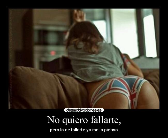 No quiero fallarte, - 