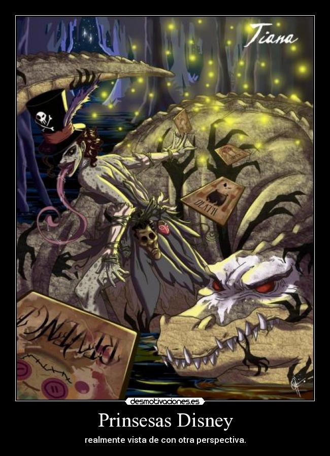 Prinsesas Disney - realmente vista de con otra perspectiva.