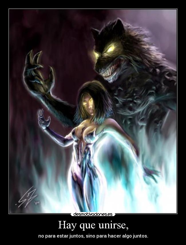 Hay que unirse, - 