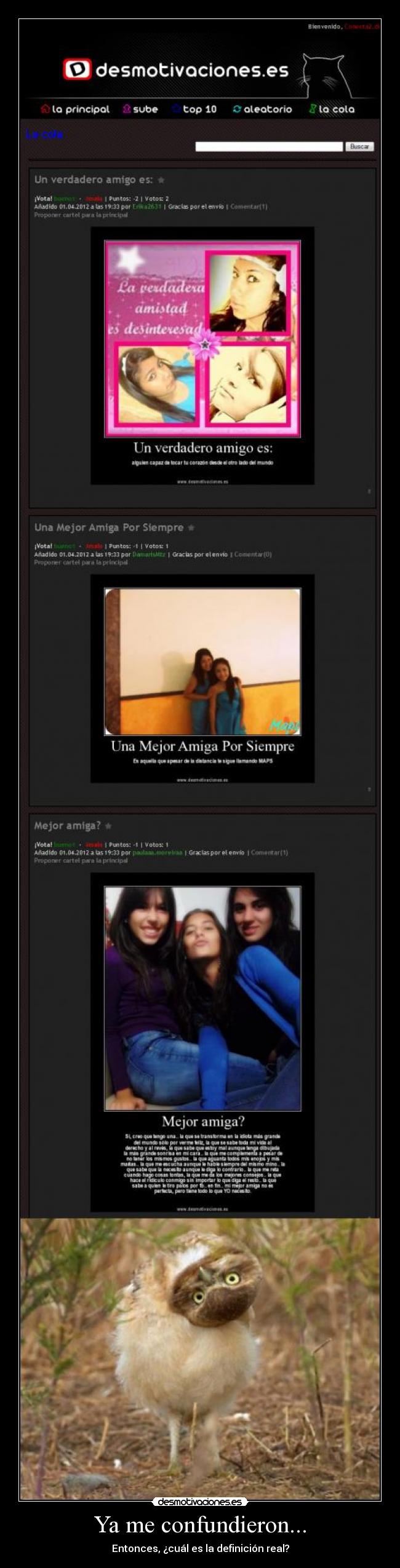 Ya me confundieron... - Entonces, ¿cuál es la definición real?