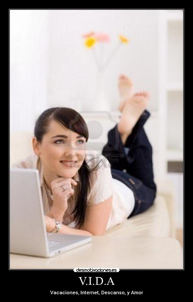 V.I.D.A - Vacaciones, Internet, Descanso, y Amor