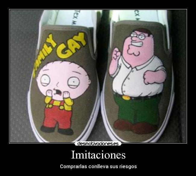 Imitaciones - Comprarlas conlleva sus riesgos