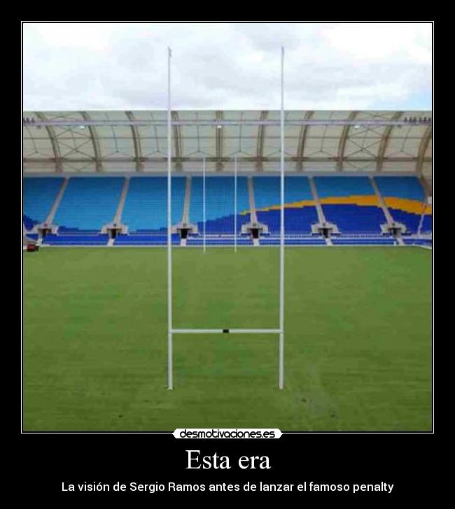 Esta era - La visión de Sergio Ramos antes de lanzar el famoso penalty