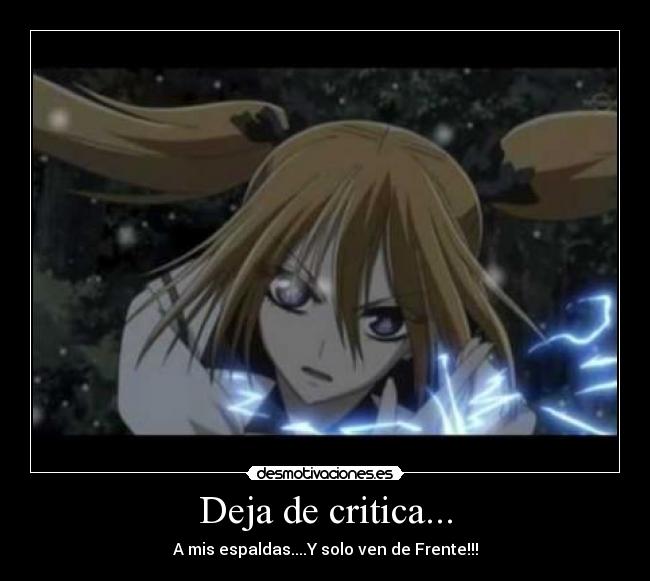 Deja de critica... - 