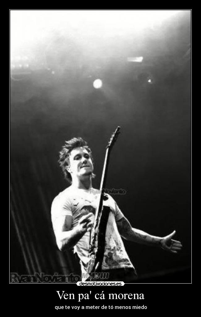 Ven pa cá morena -