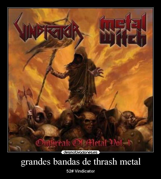 grandes bandas de thrash metal - 52# Vindicator