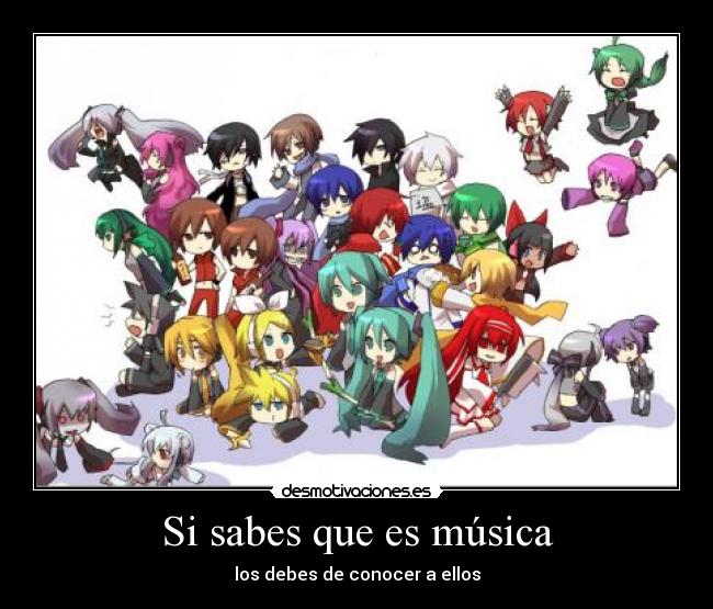 Si sabes que es música -