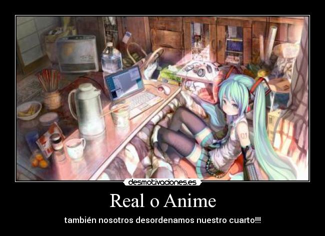Real o Anime -