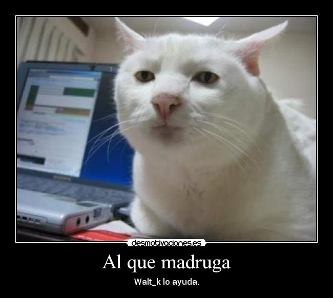 Al que madruga - 