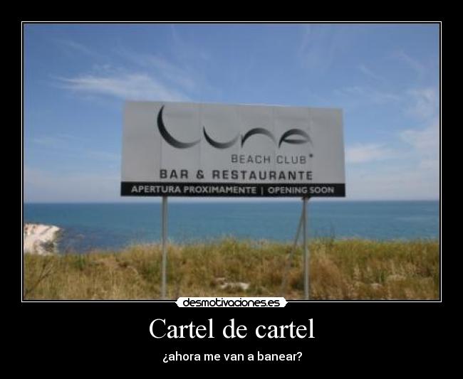 Cartel de cartel -