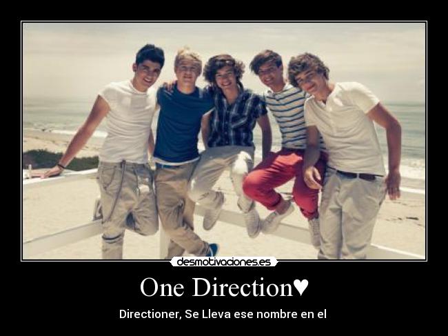 One Direction♥ - Directioner, Se Lleva ese nombre en el ♥