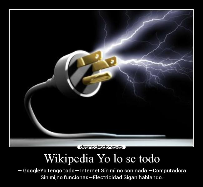 Wikipedia Yo lo se todo -