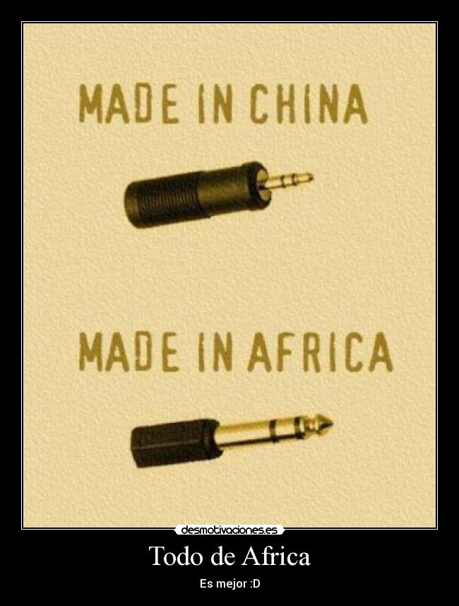 Todo de Africa - Es mejor :D