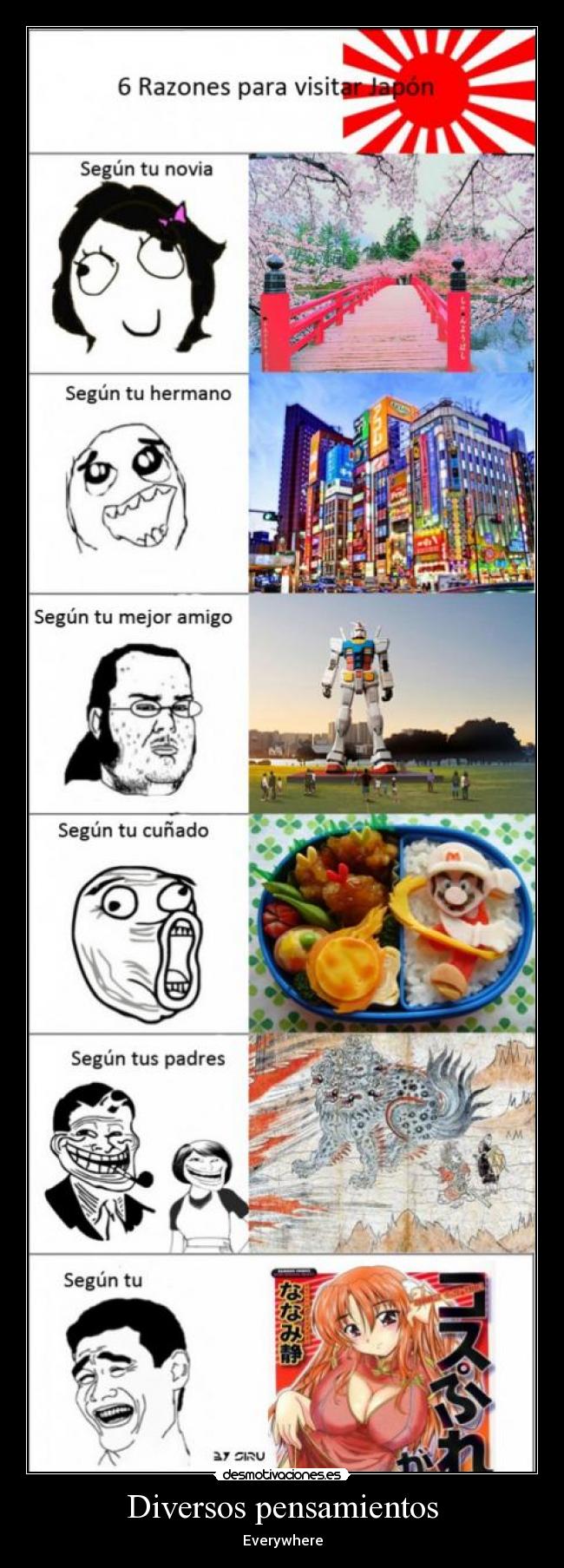 Diversos pensamientos -