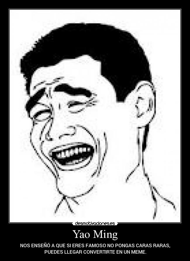carteles yao ming desmotivaciones