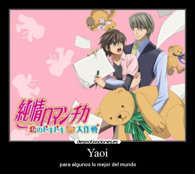 Yaoi - para algunos lo mejor del mundo