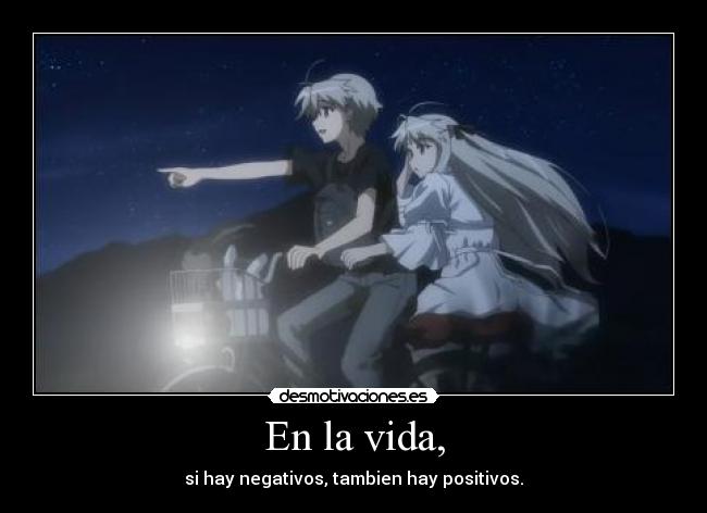En la vida, - 