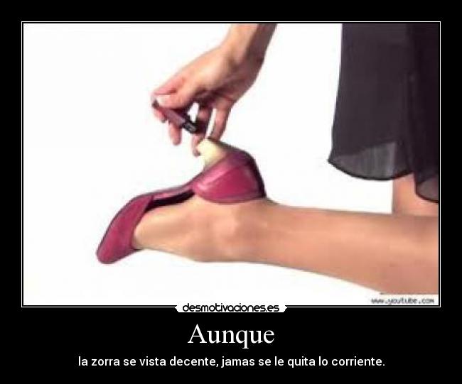 Aunque -