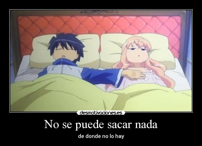 No se puede sacar nada -