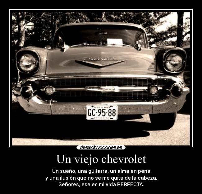 Un viejo chevrolet -