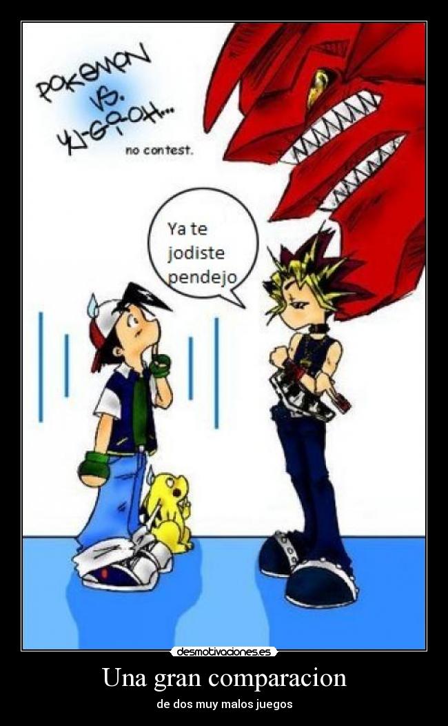Una gran comparacion - de dos muy malos juegos