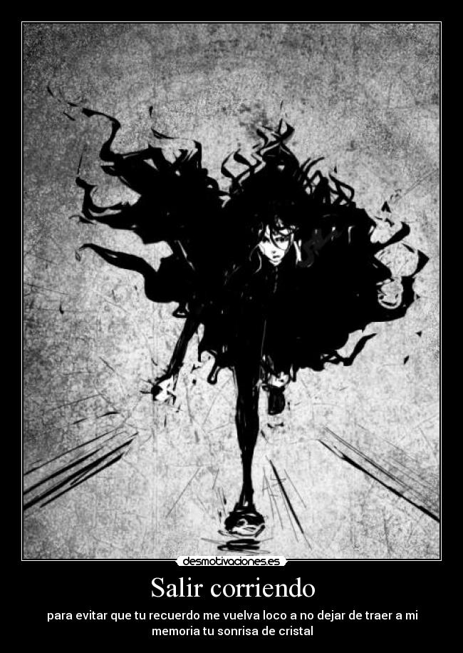 Salir corriendo -
