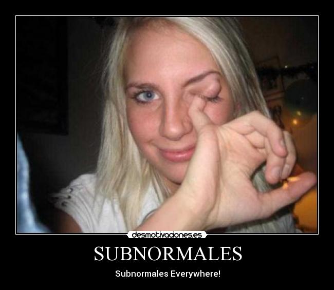 SUBNORMALES - 