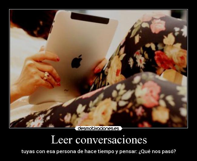 Leer conversaciones - 