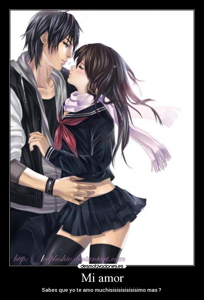 Mi amor - Sabes que yo te amo muchisisisisisisisimo mas ?