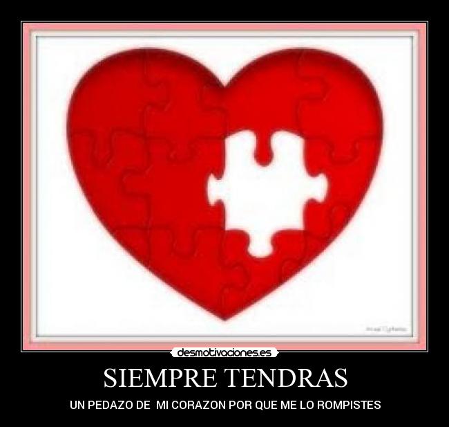 SIEMPRE TENDRAS -