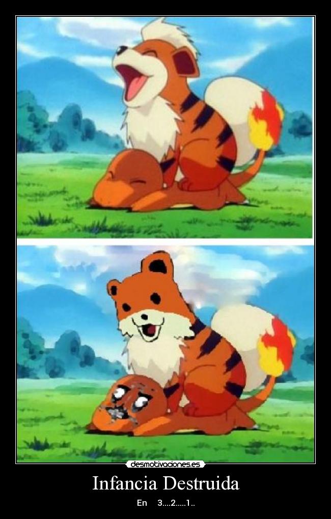 carteles infancia infancia destruida desmotivaciones