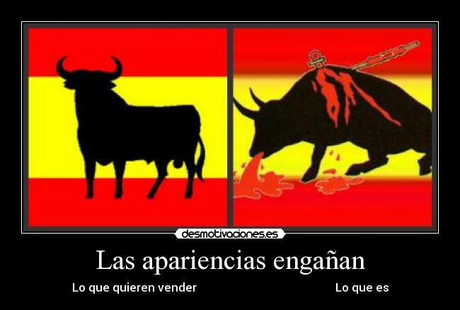 Las apariencias engañan -