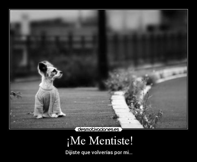 ¡Me Mentiste! -