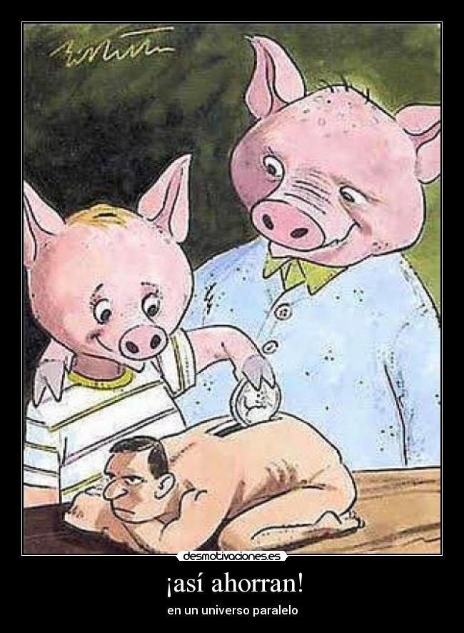 ¡así ahorran! - en un universo paralelo