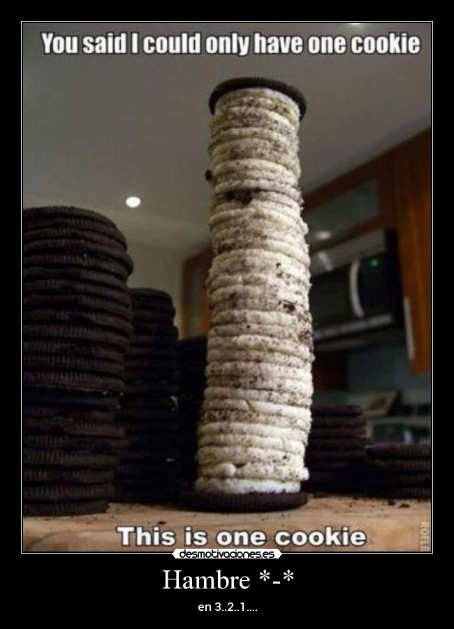 Hambre *-* - en 3..2..1....