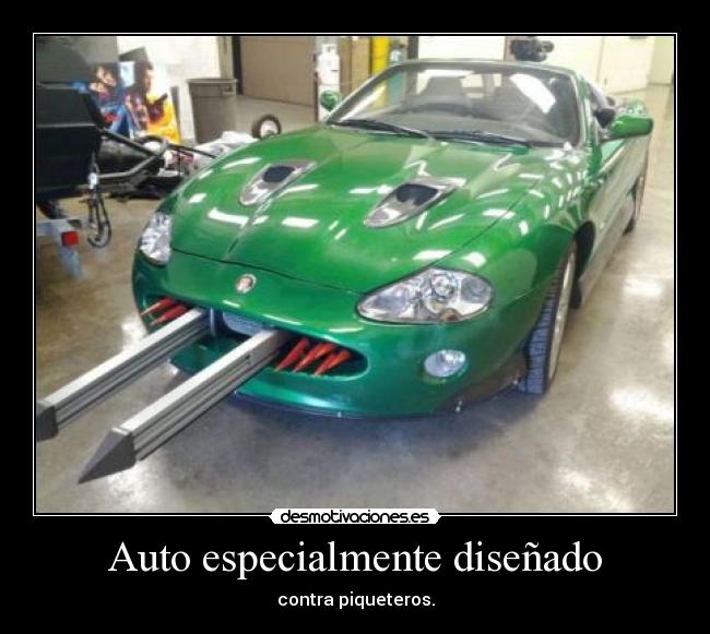 Auto especialmente diseñado -