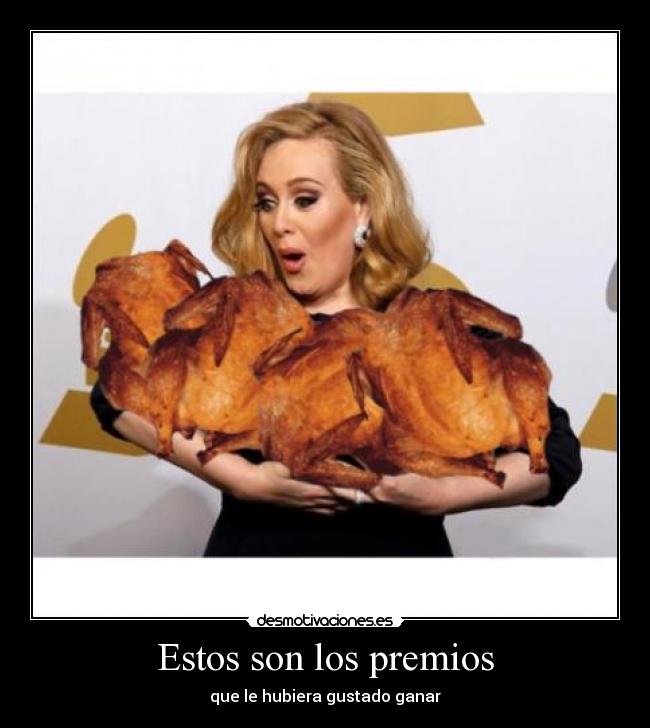 Estos son los premios - 