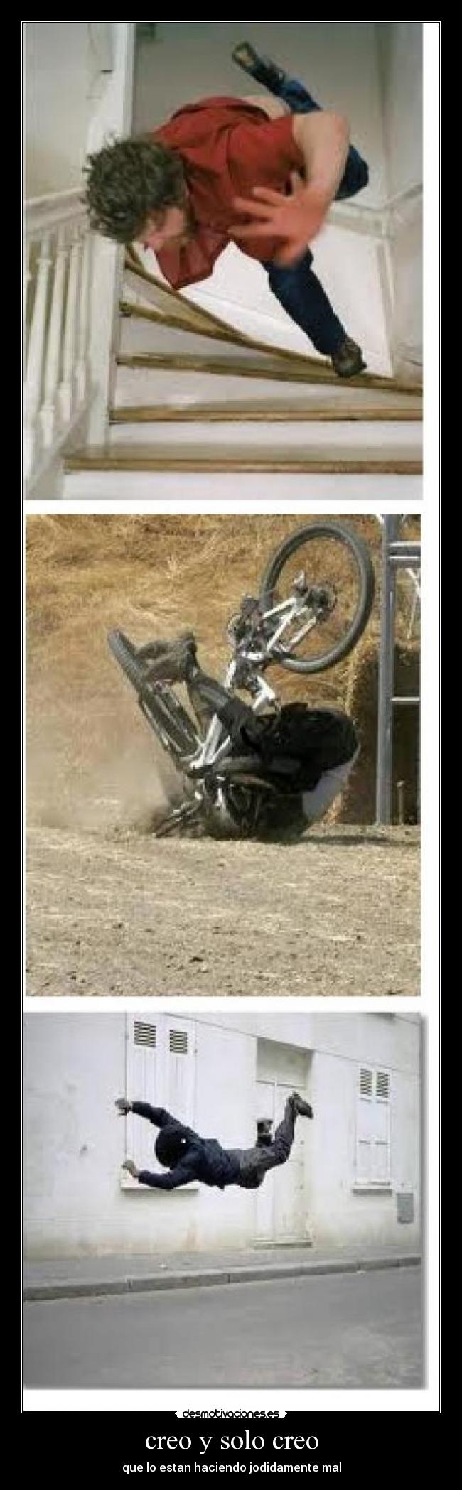 creo y solo creo - que lo estan haciendo jodidamente mal