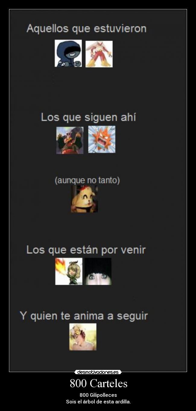 carteles las ardillas molan desmotivaciones