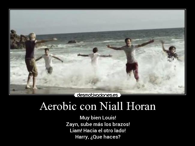 Aerobic con Niall Horan -