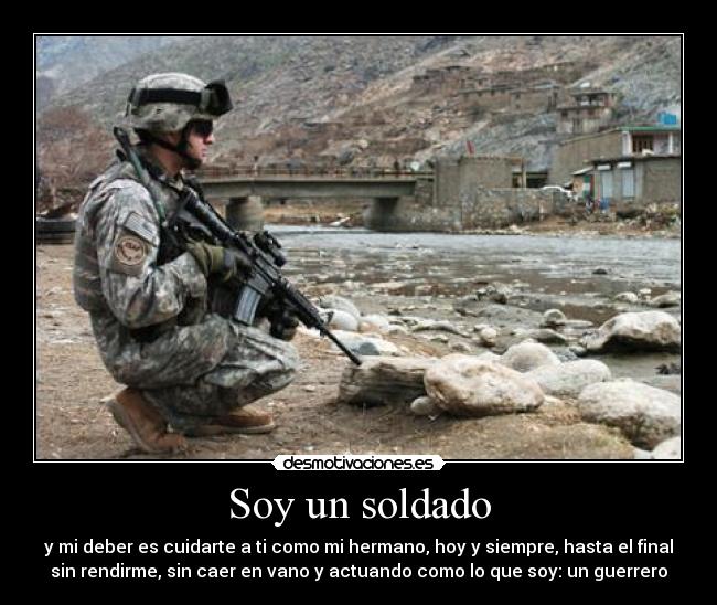 Soy un soldado - 