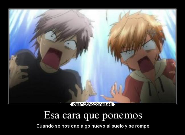 Esa cara que ponemos -