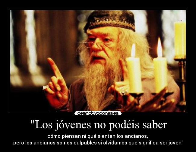 carteles albus dumbledore desmotivaciones