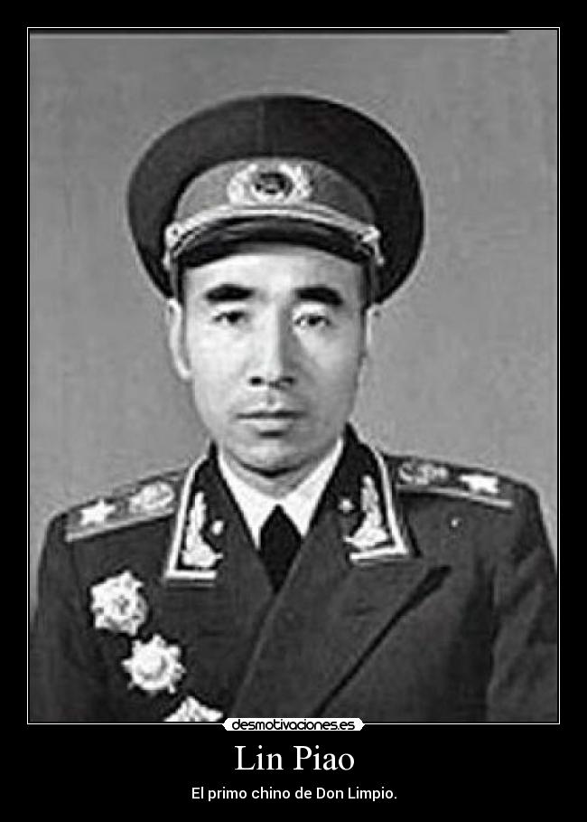 Lin Piao - El primo chino de Don Limpio.