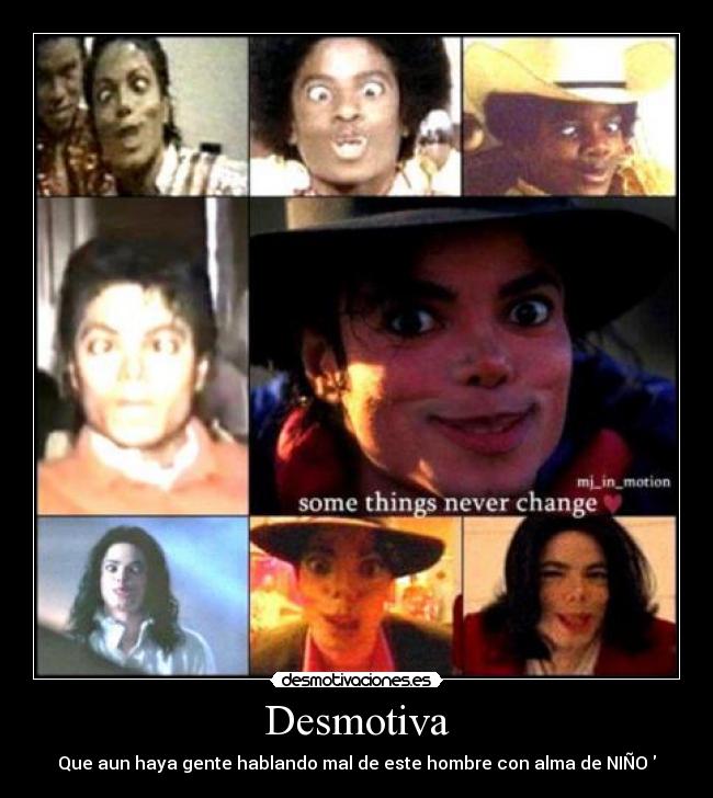 Desmotiva - Que aun haya gente hablando mal de este hombre con alma de NIÑO♥